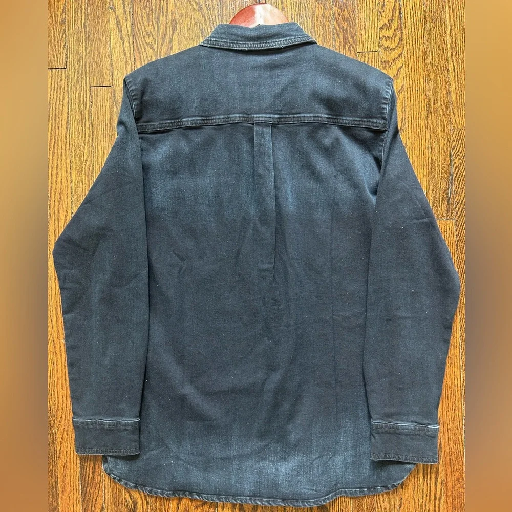 Guess Distressed Button-Down - Picture 5 of 17